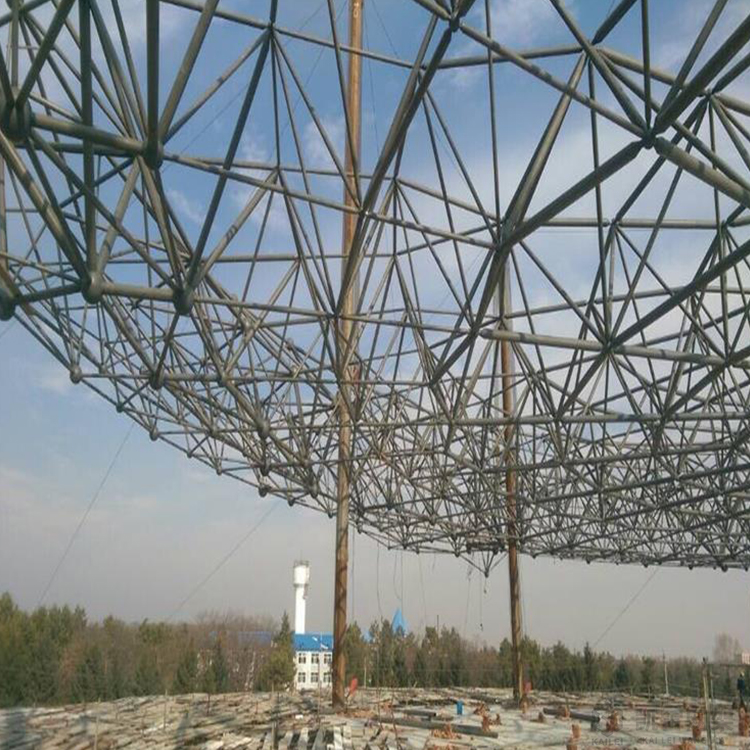 满洲里球形网架钢结构施工方案